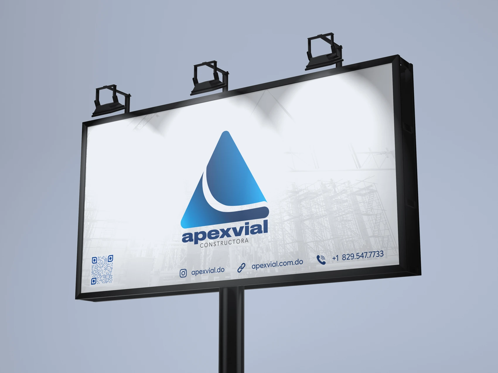 Apexvial — Aplicación de identidad · mockup