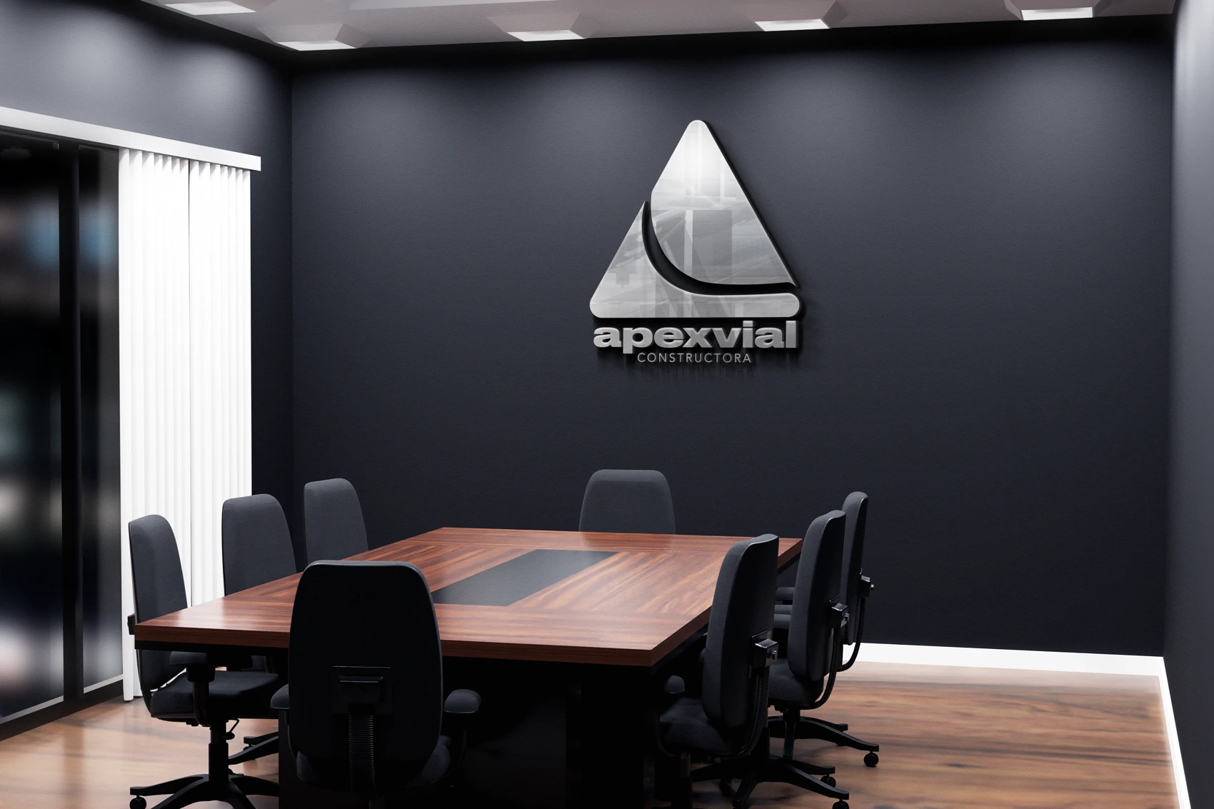 Apexvial — Aplicación de identidad · mockup