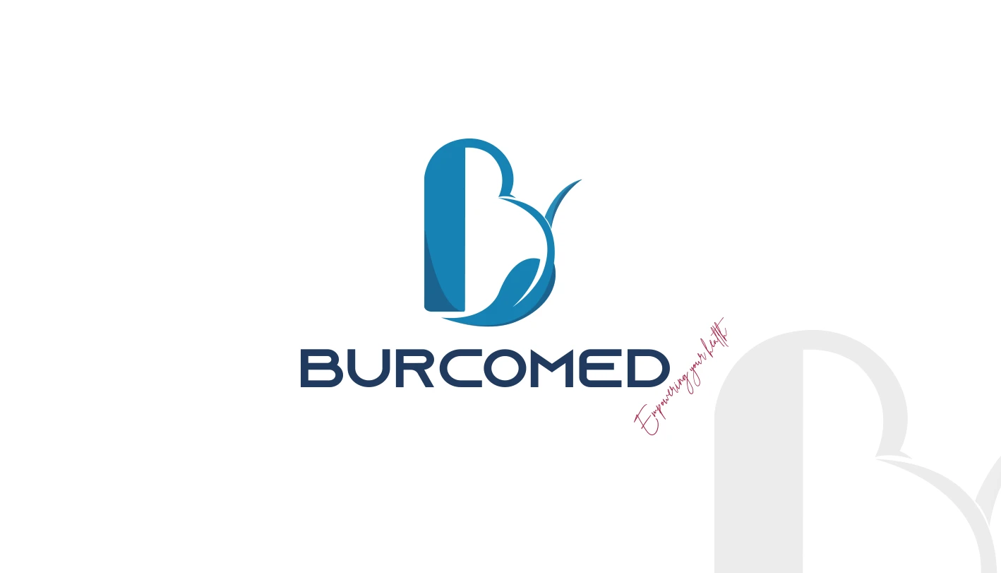 Burcomed — Aplicación de identidad · mockup