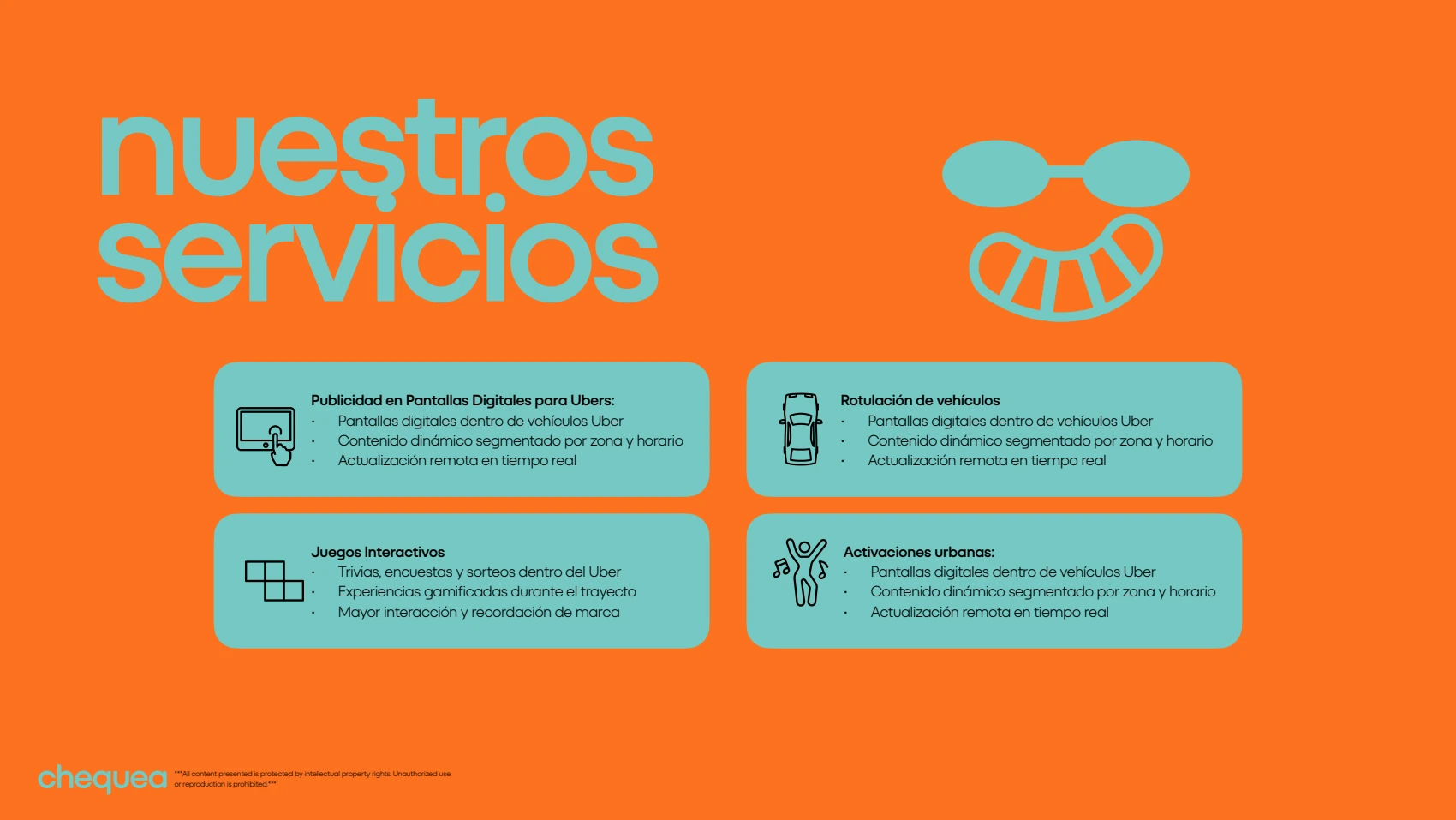 Chequea — Los formatos