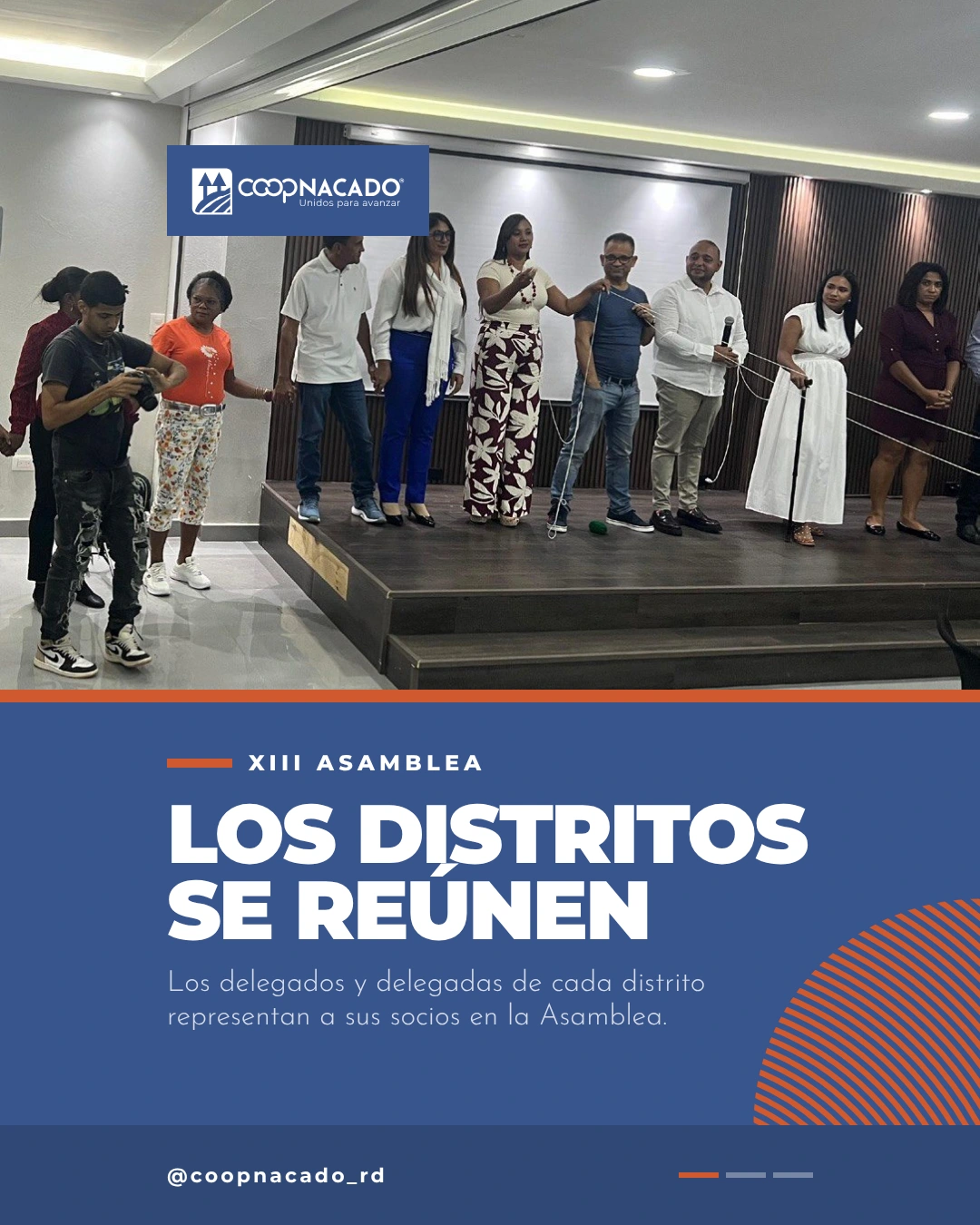 COOPNACADO — Participación de delegados