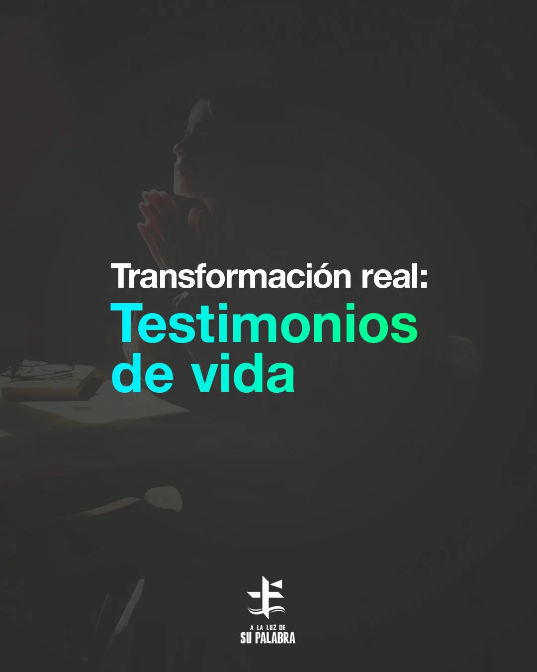 A la Luz de Su Palabra — Pieza para redes