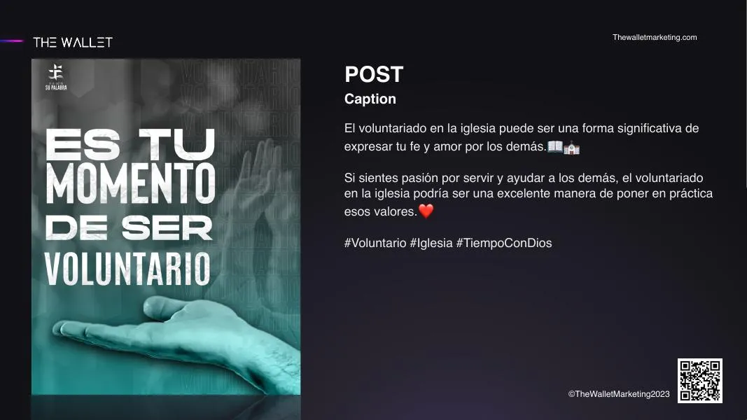 A la Luz de Su Palabra — Pieza para redes