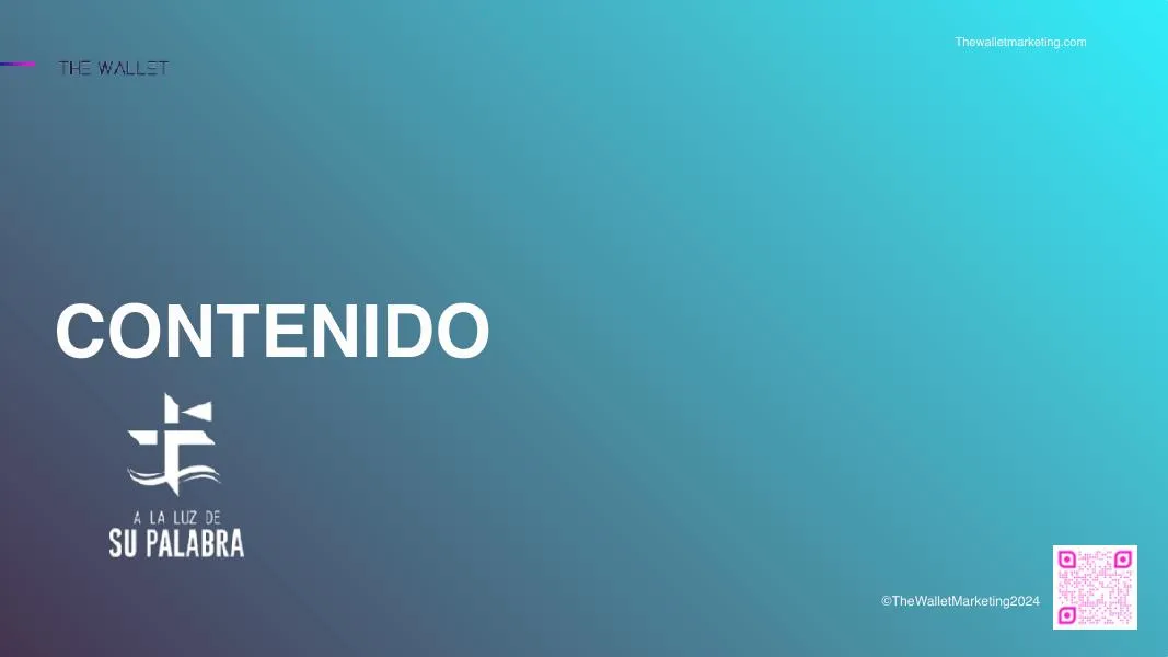A la Luz de Su Palabra — Pieza para redes
