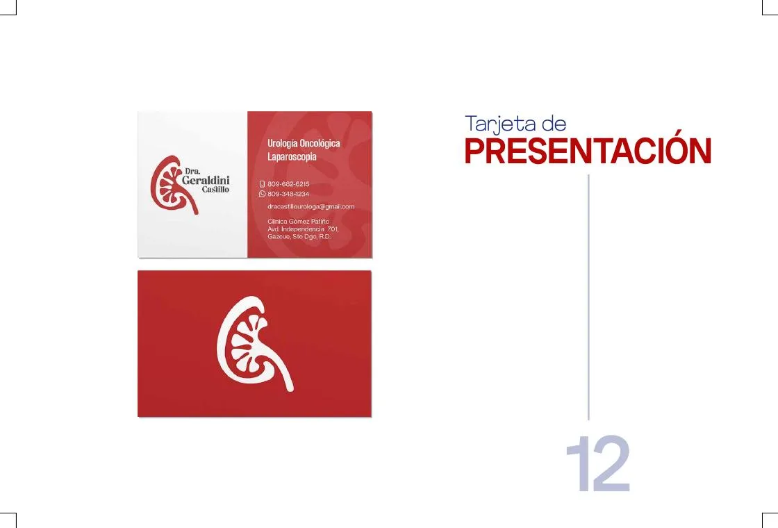 Dra. Geraldini Castillo — Identidad