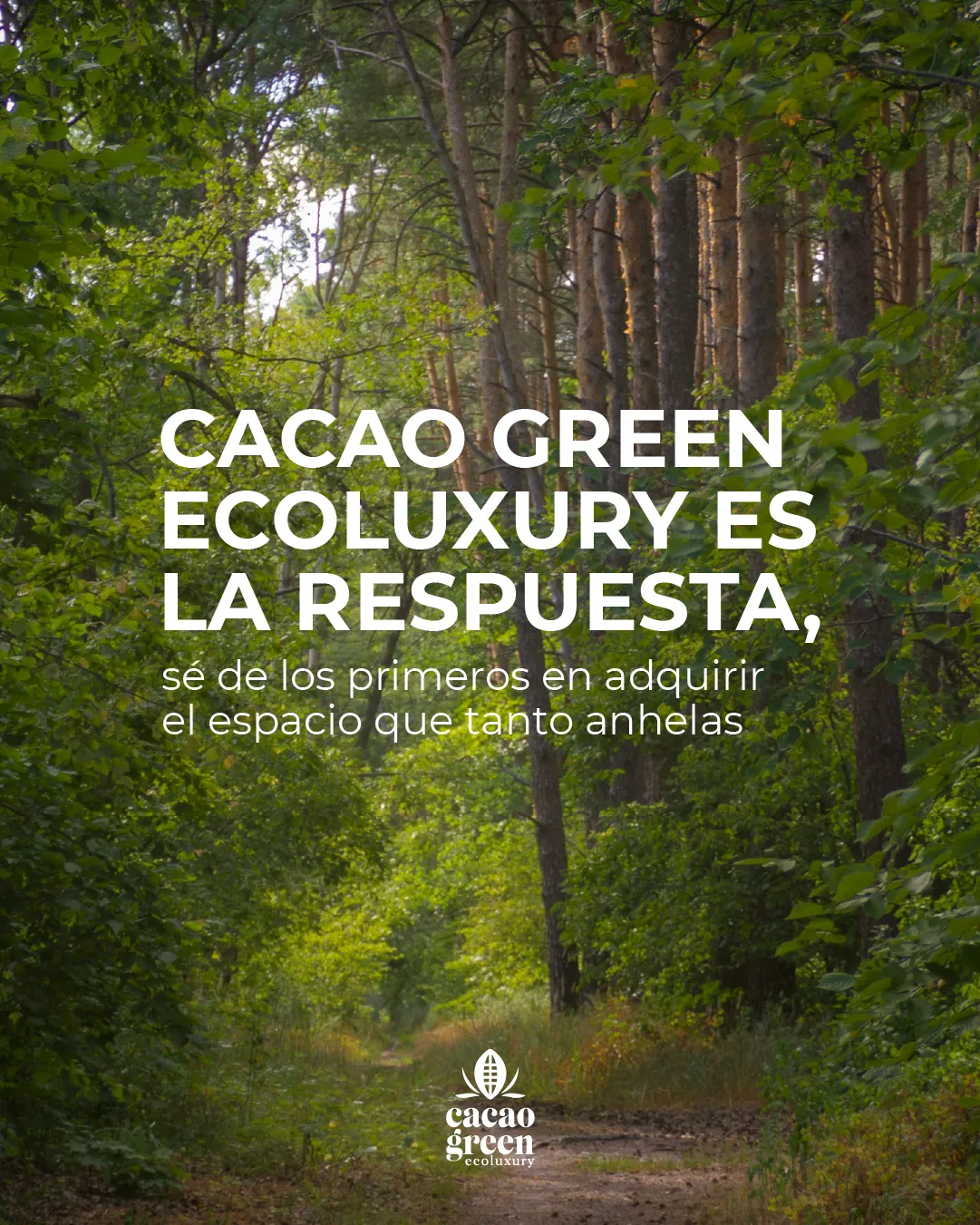 Cacao Green Ecoluxury — Social piece