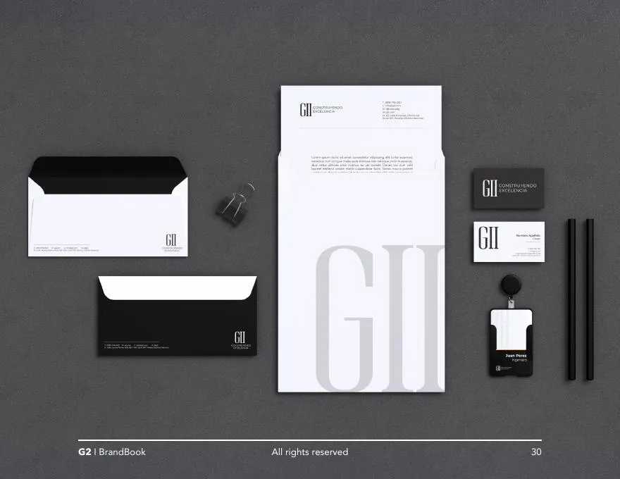 Constructora G2 — Identidad