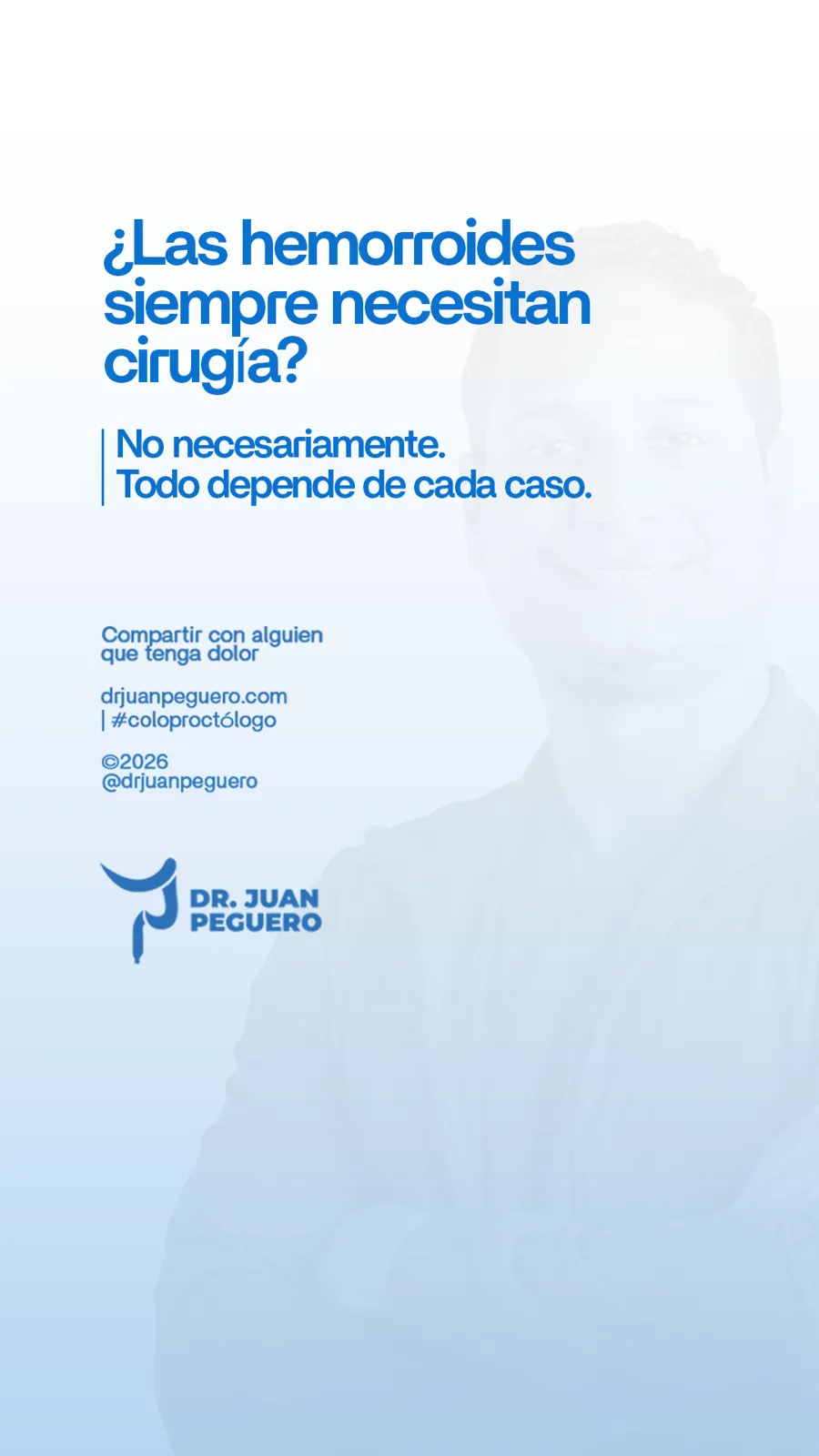 Dr. Juan Peguero — Pieza para redes