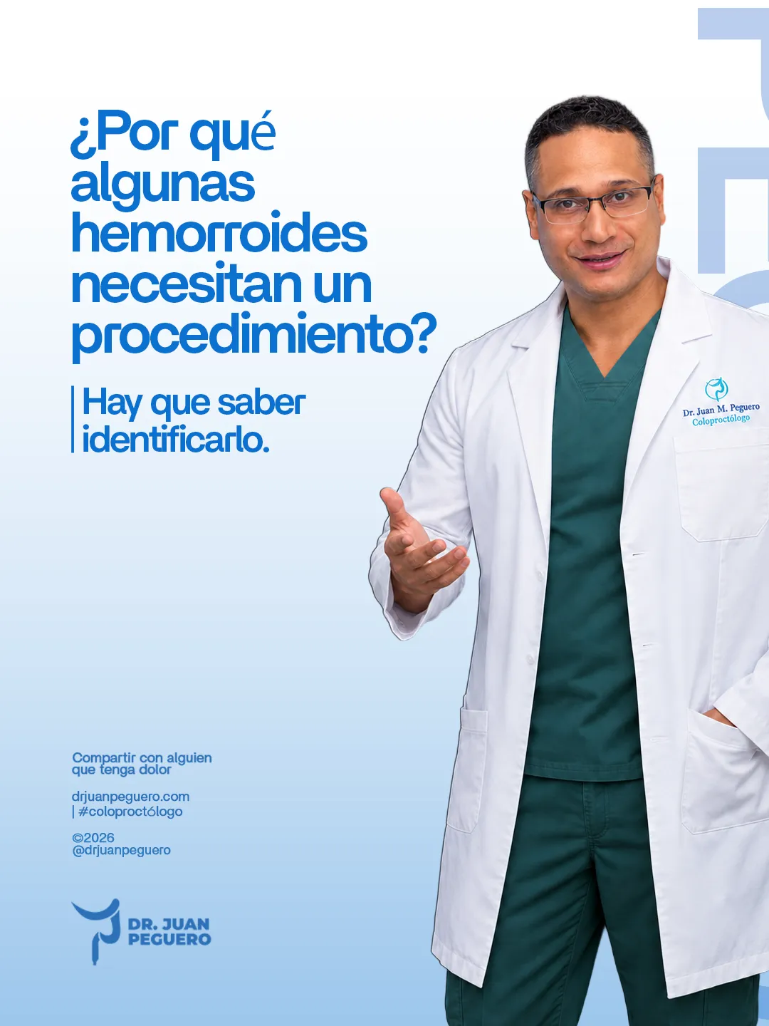 Dr. Juan Peguero — Pieza para redes