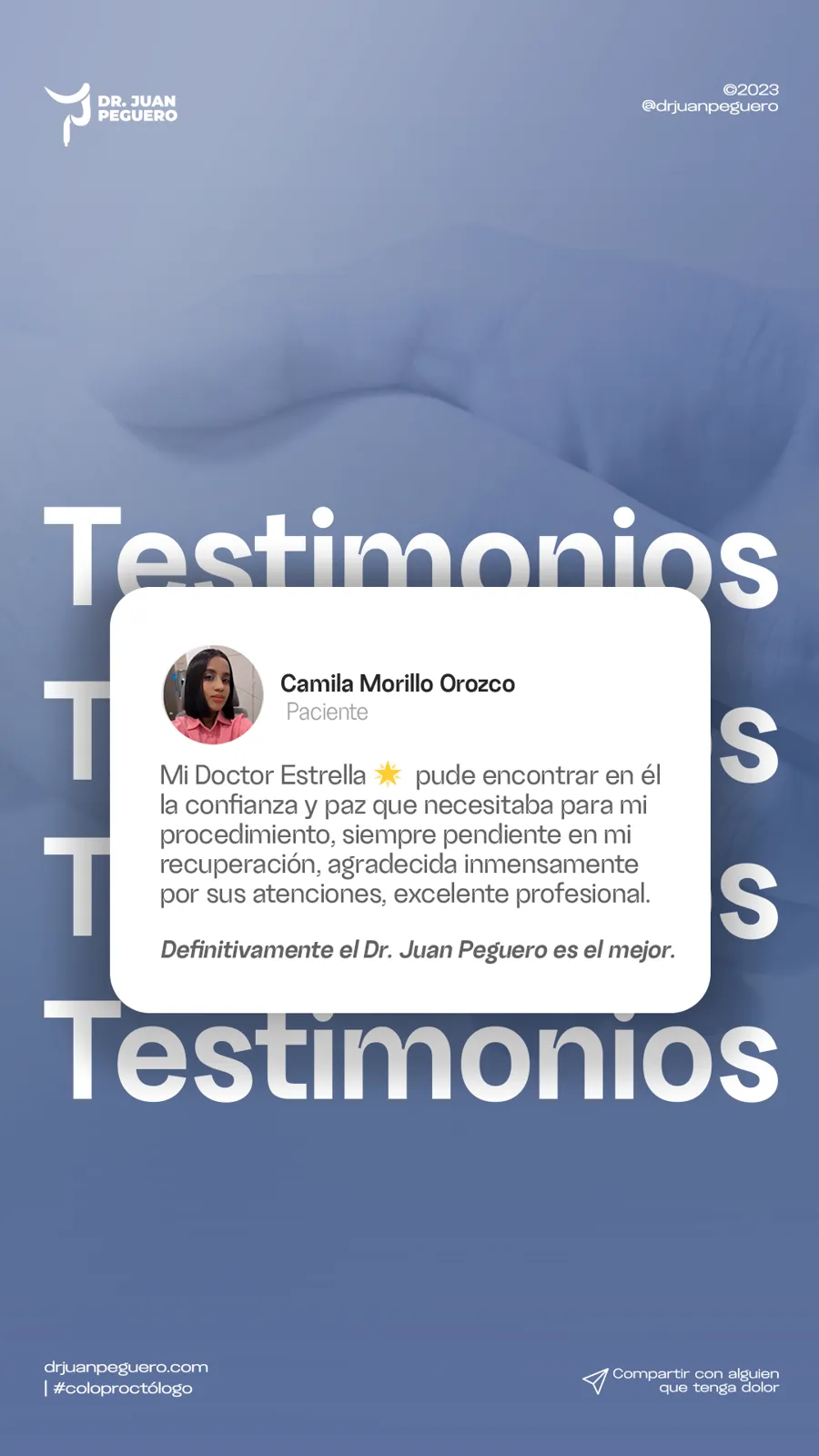 Dr. Juan Peguero — Identidad