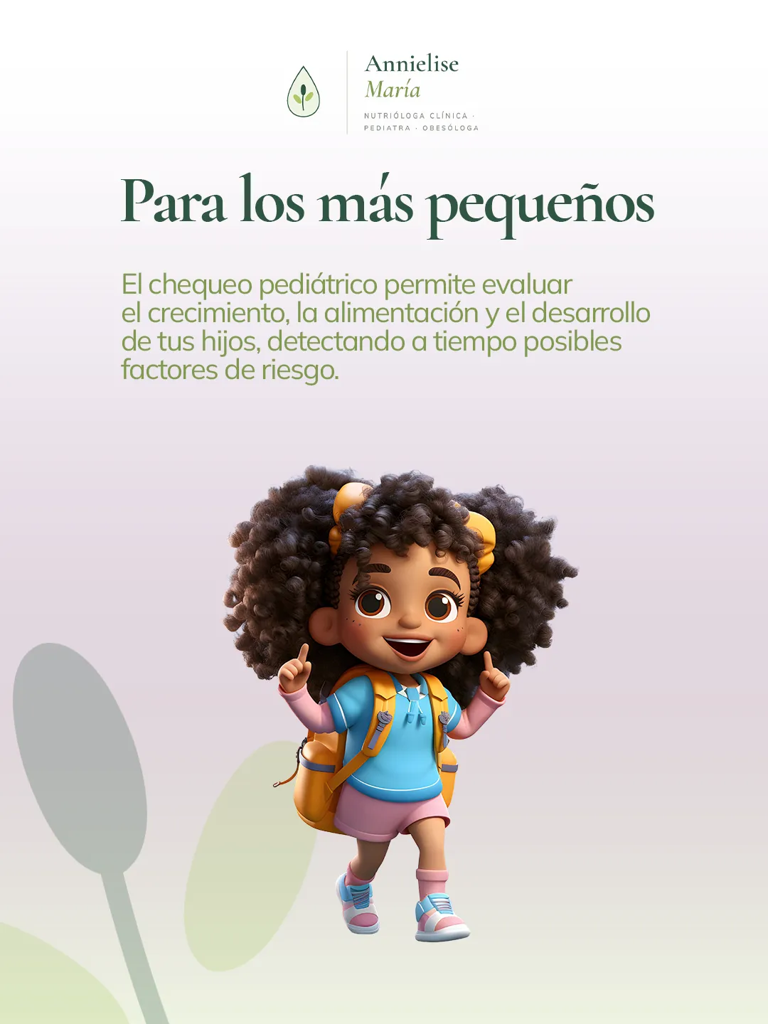 Dra. María — Pieza para redes