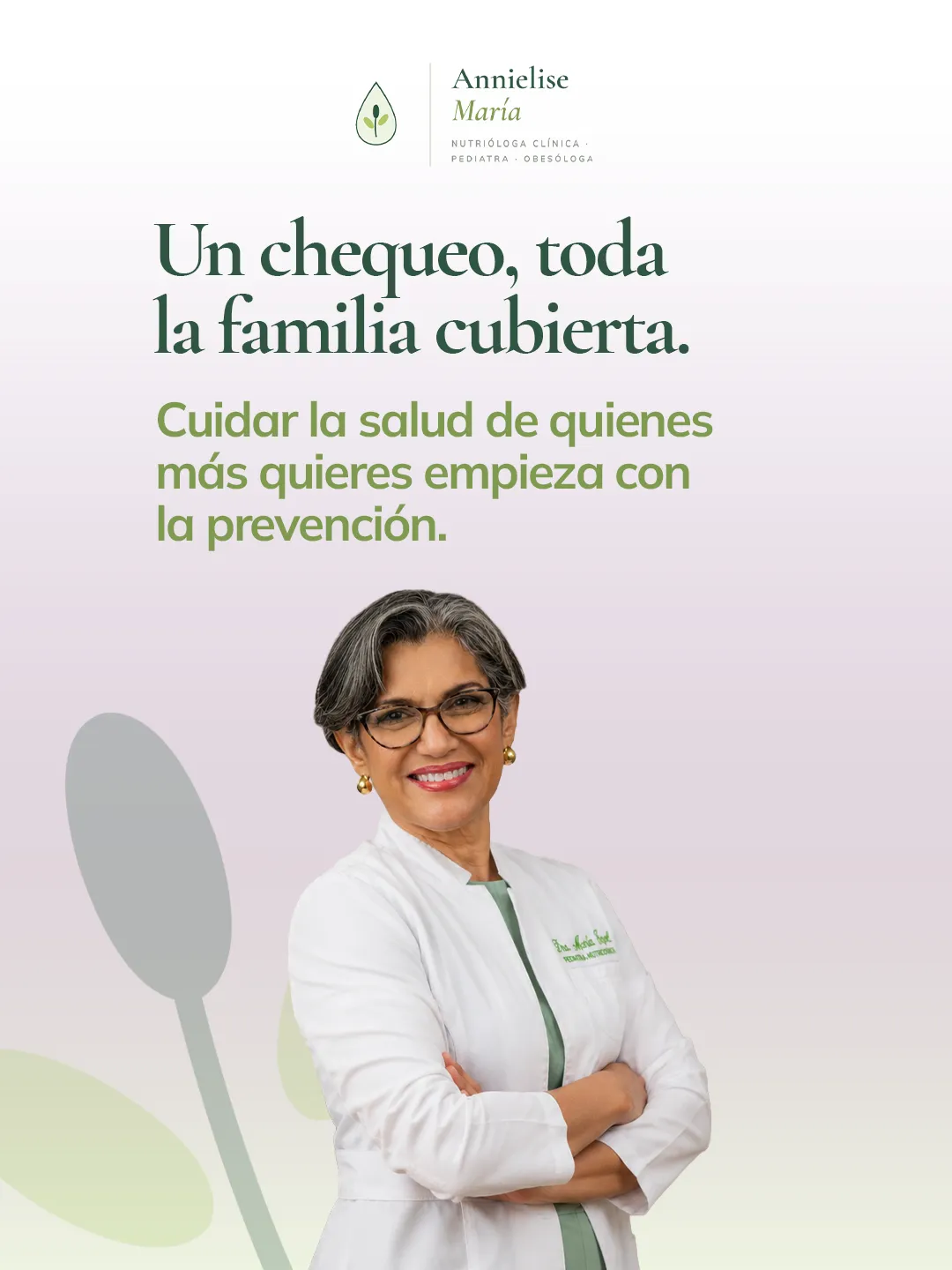 Dra. María — Pieza para redes