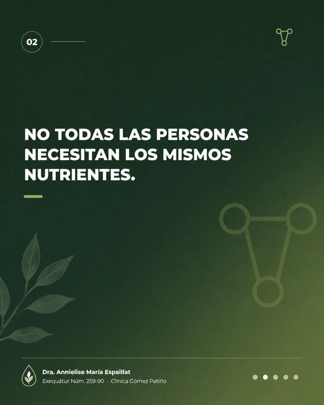 Dra. María — Pieza para redes