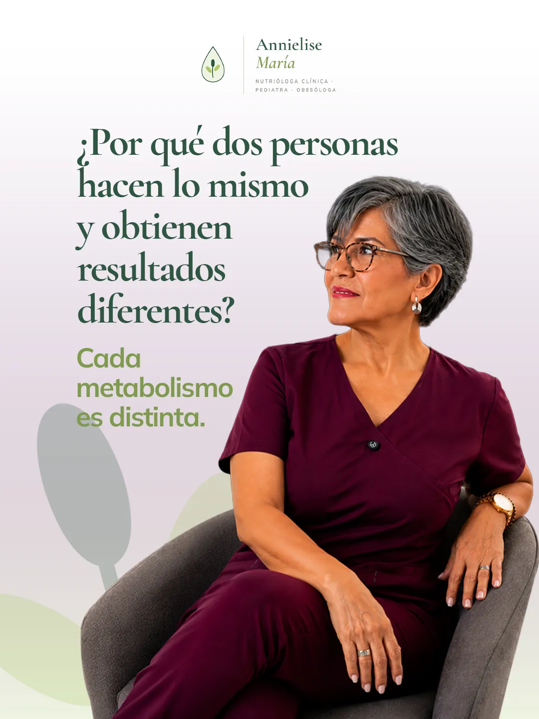 Dra. María — Pieza para redes