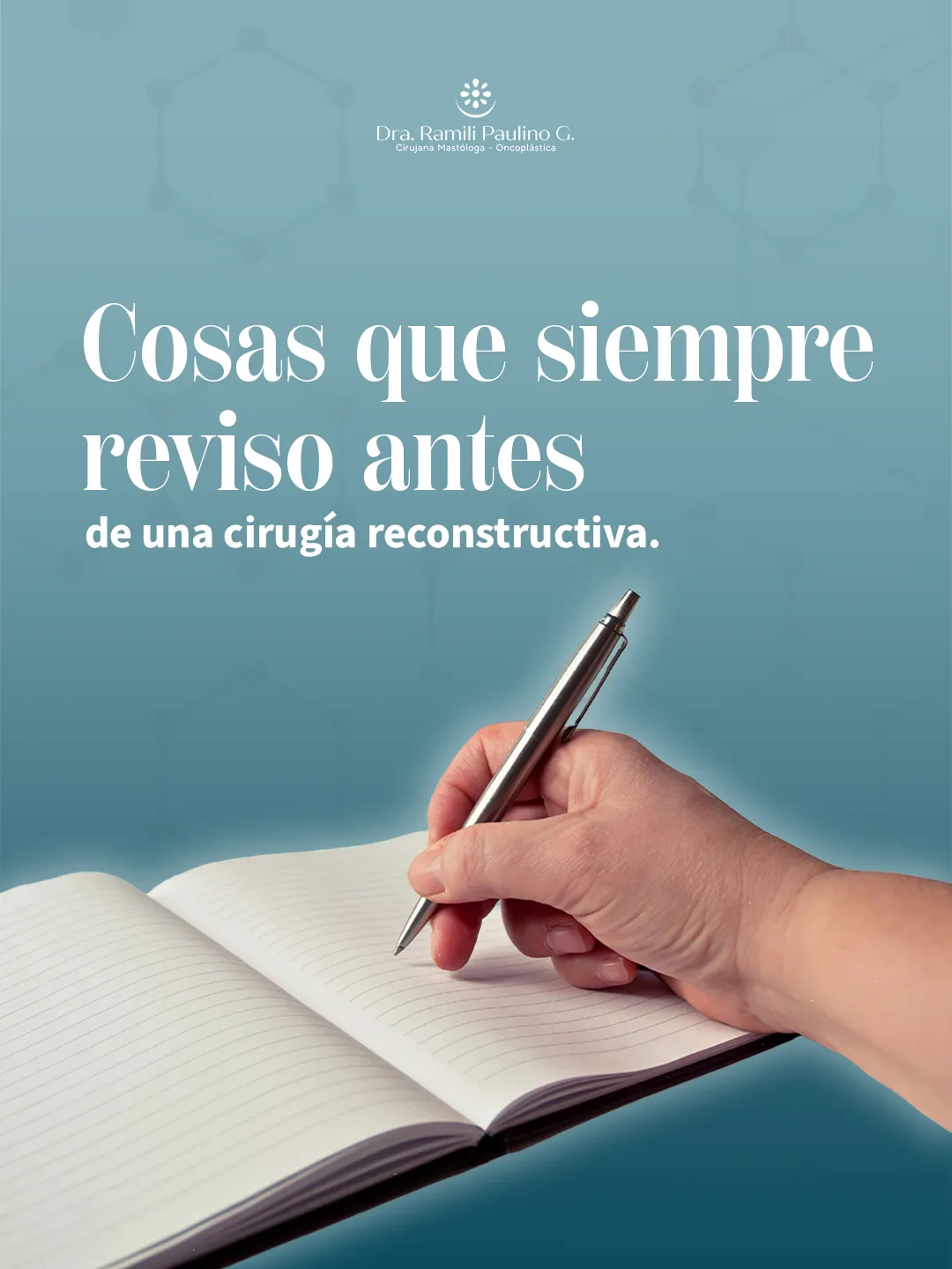 Dra. Paulino — Pieza para redes