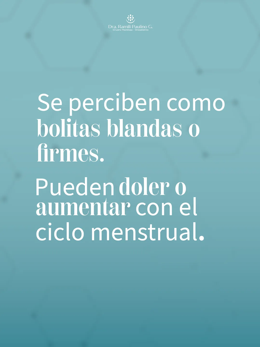 Dra. Paulino — Pieza para redes
