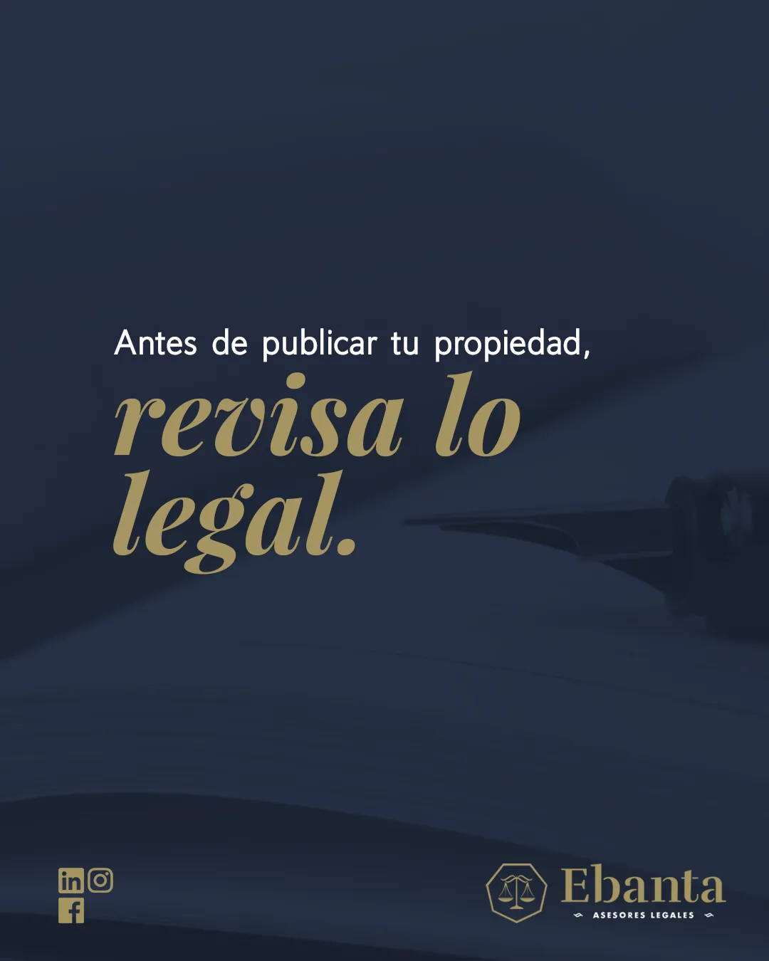 Ebanta — Pieza para redes