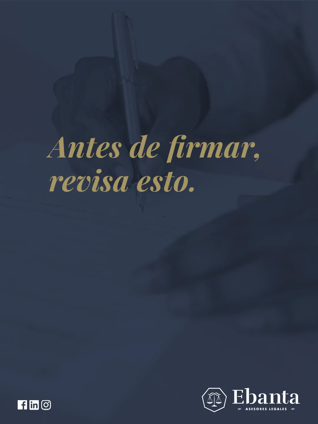 Ebanta — Pieza para redes