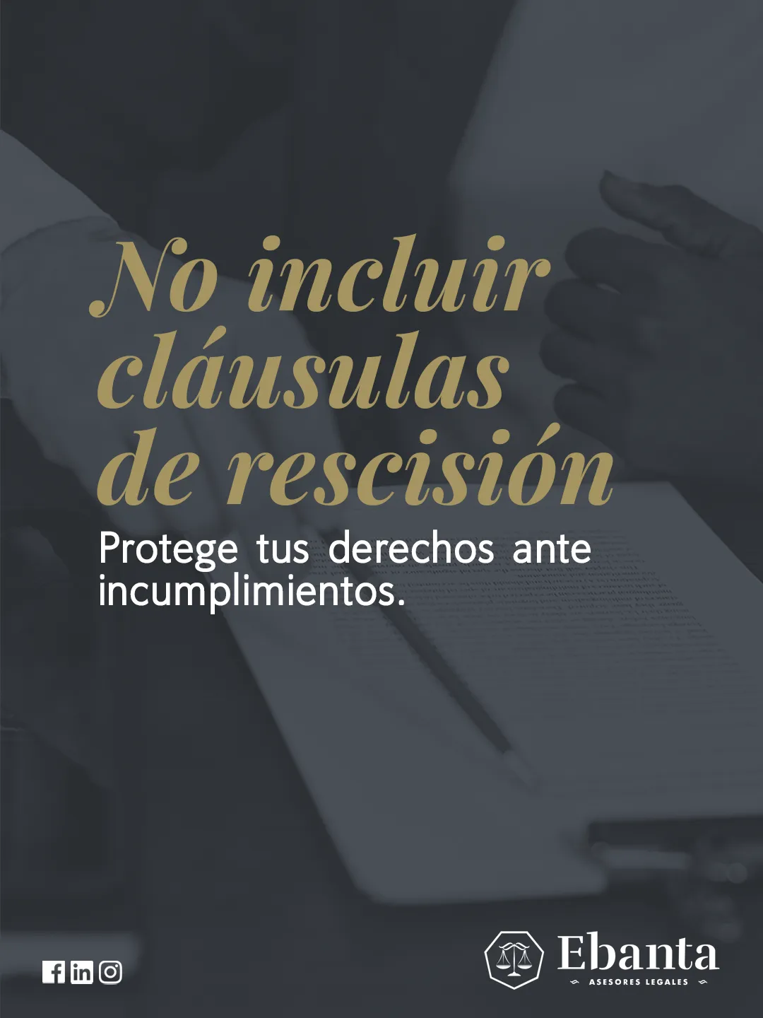 Ebanta — Pieza para redes