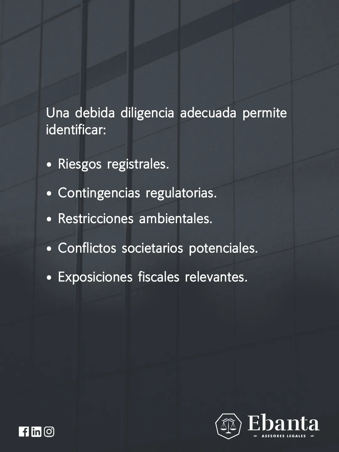 Ebanta — Pieza para redes