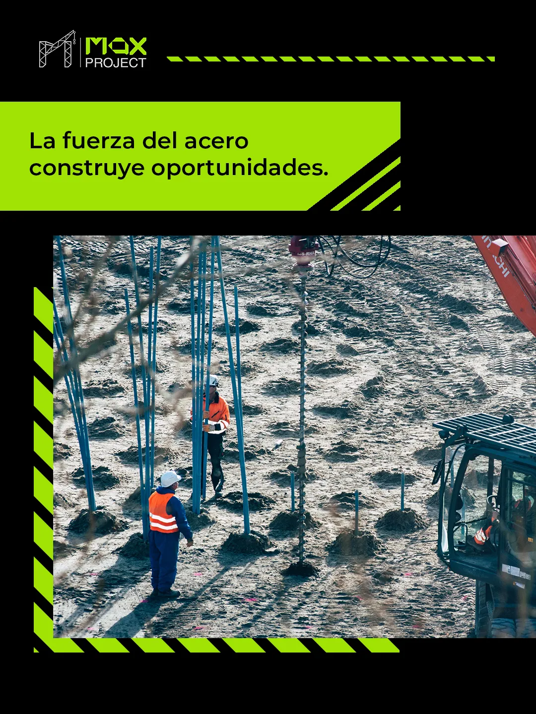 Grupo Max Project — Pieza para redes