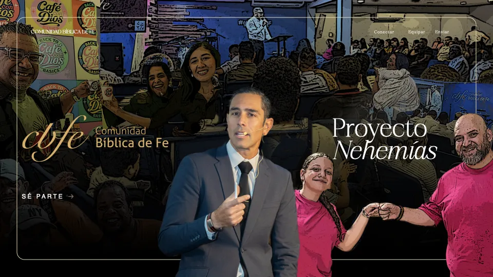 Comunidad Bíblica de Fe — Pieza para redes