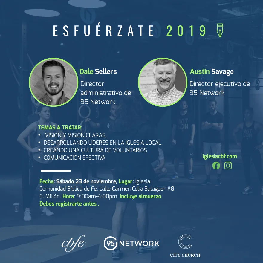 Comunidad Bíblica de Fe — Pieza para redes