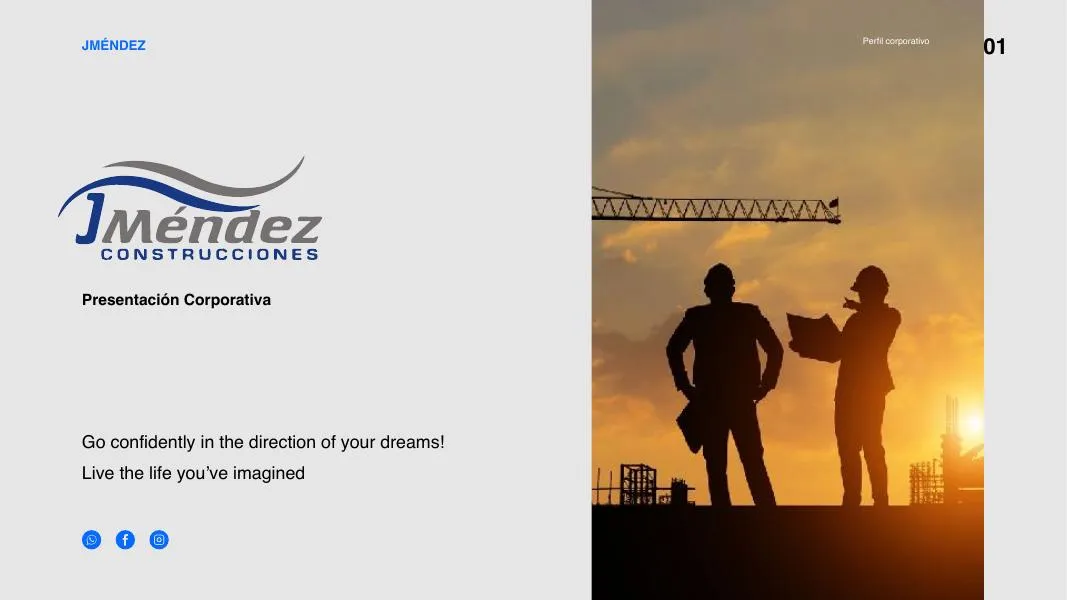 J. Méndez Construcciones — Identidad