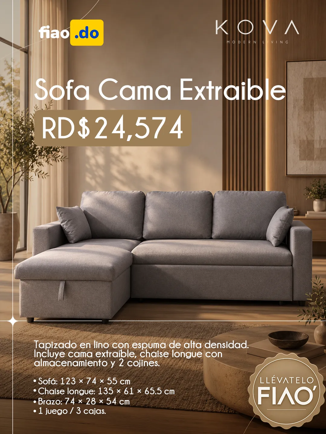 KOVA — Pieza para redes