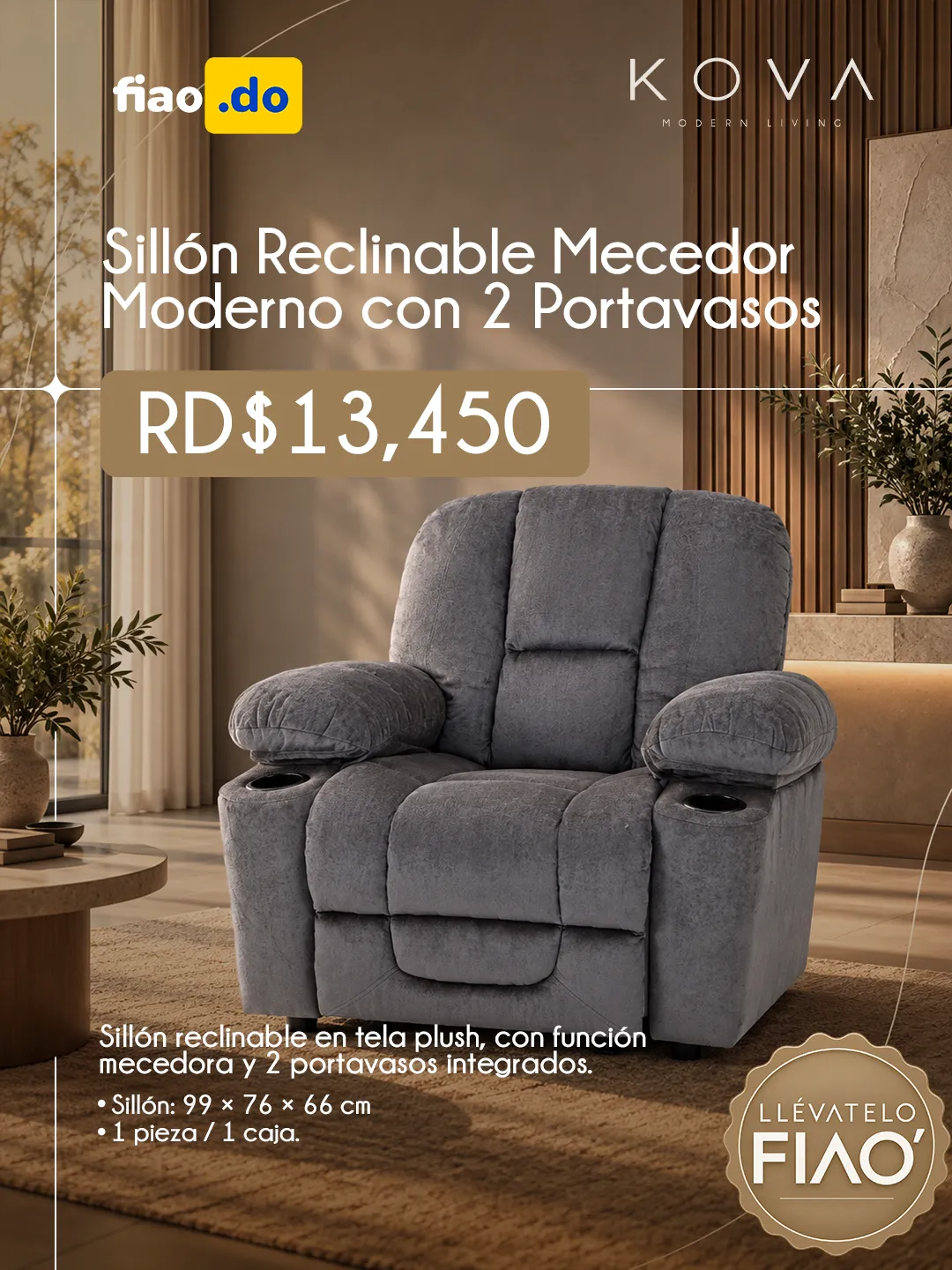 KOVA — Pieza para redes