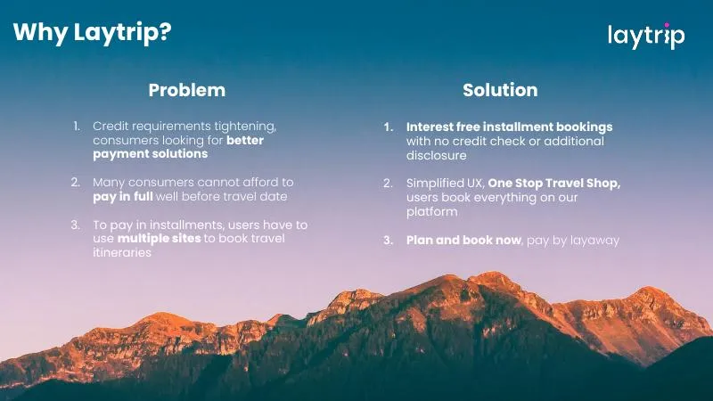 Laytrip — Pieza para redes