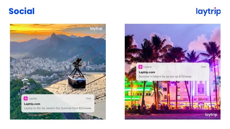 Laytrip — Pieza para redes