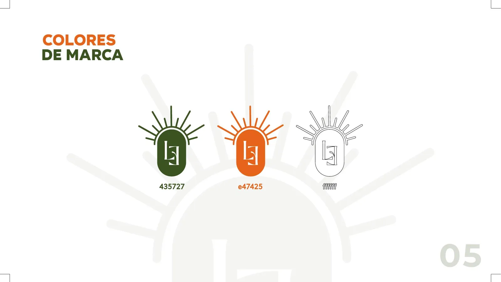 Luz del Este — Identidad