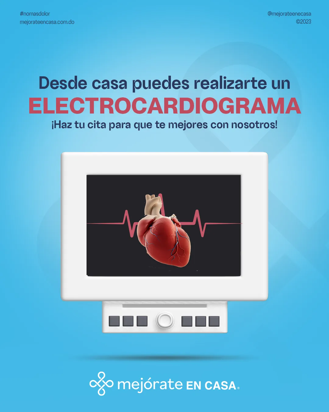 Mejórate en Casa — Social piece