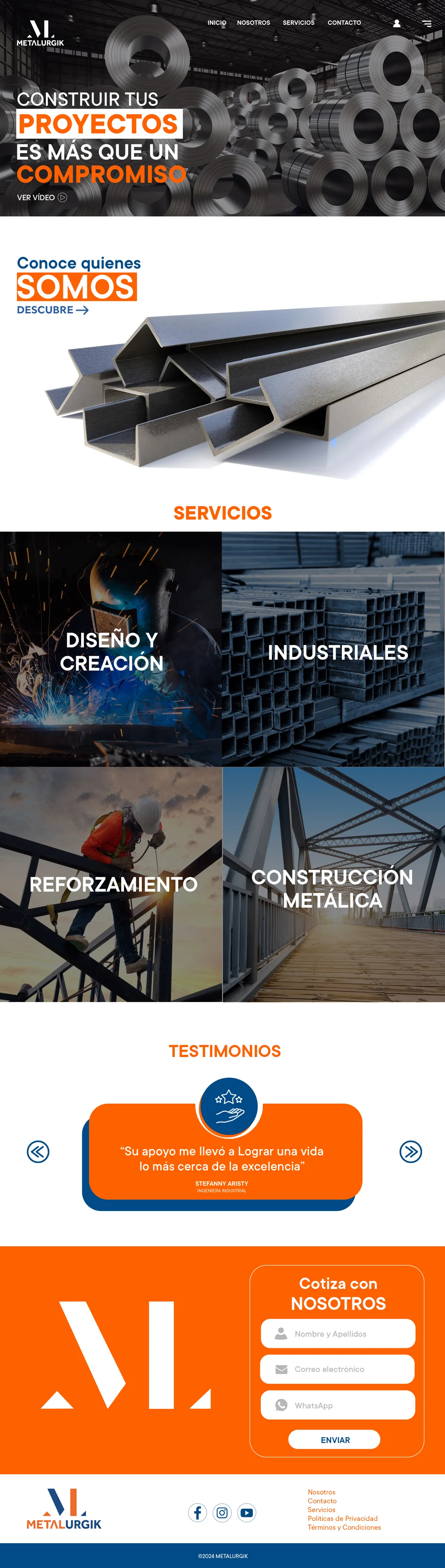 Metalurgik — Website