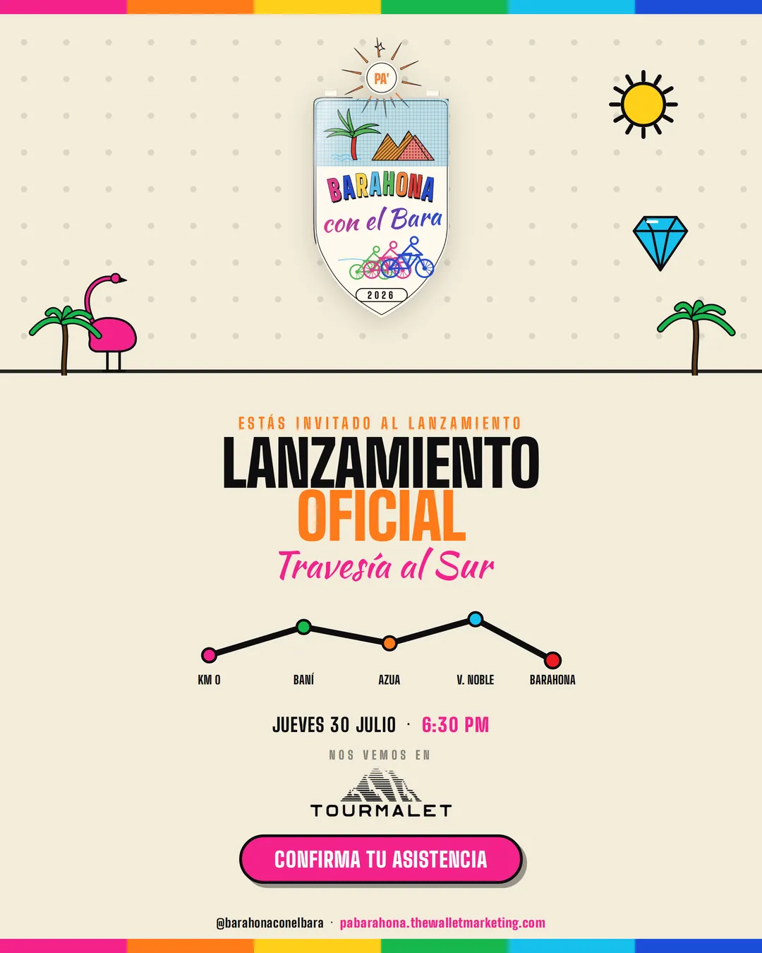 Pa'Barahona con el Bara — Campaña