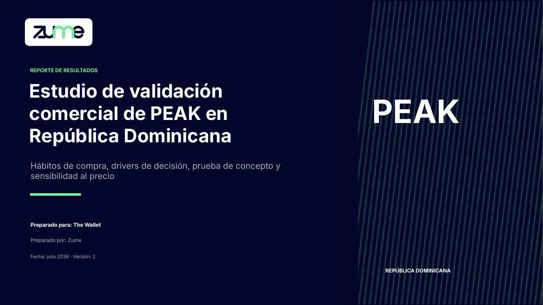 PEAK — Presentación