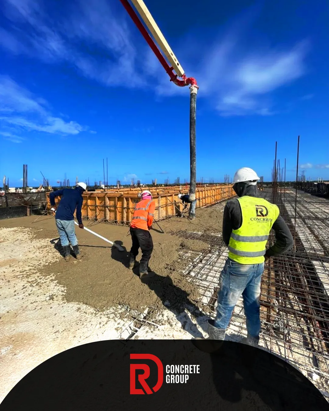 RD Concrete — Pieza para redes