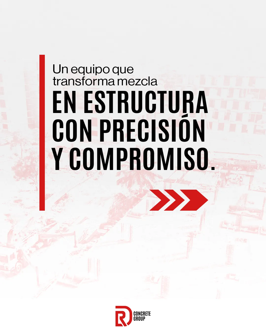 RD Concrete — Pieza para redes