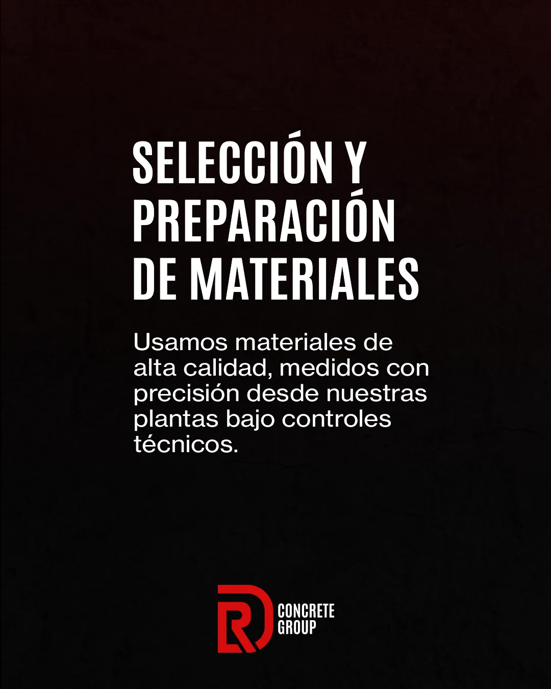 RD Concrete — Pieza para redes