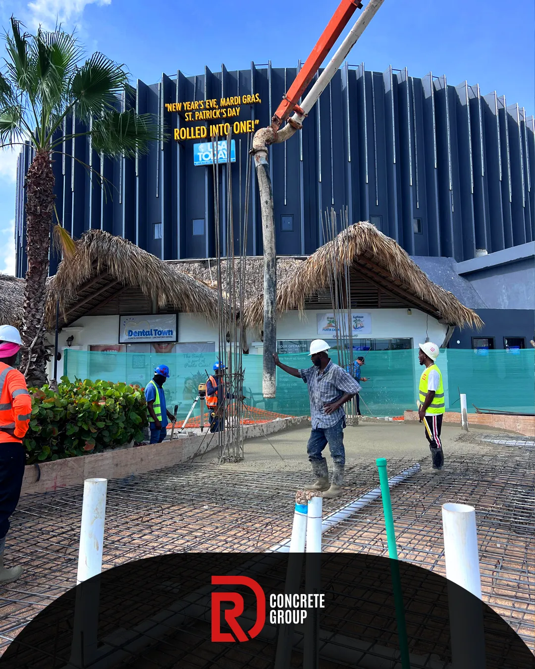 RD Concrete — Pieza para redes
