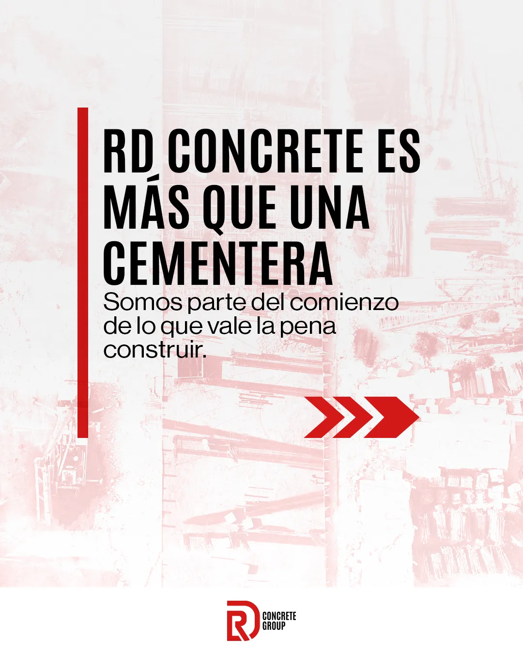 RD Concrete — Pieza para redes