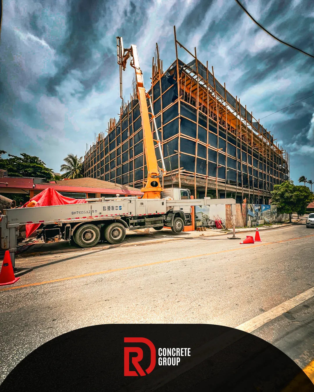 RD Concrete — Pieza para redes