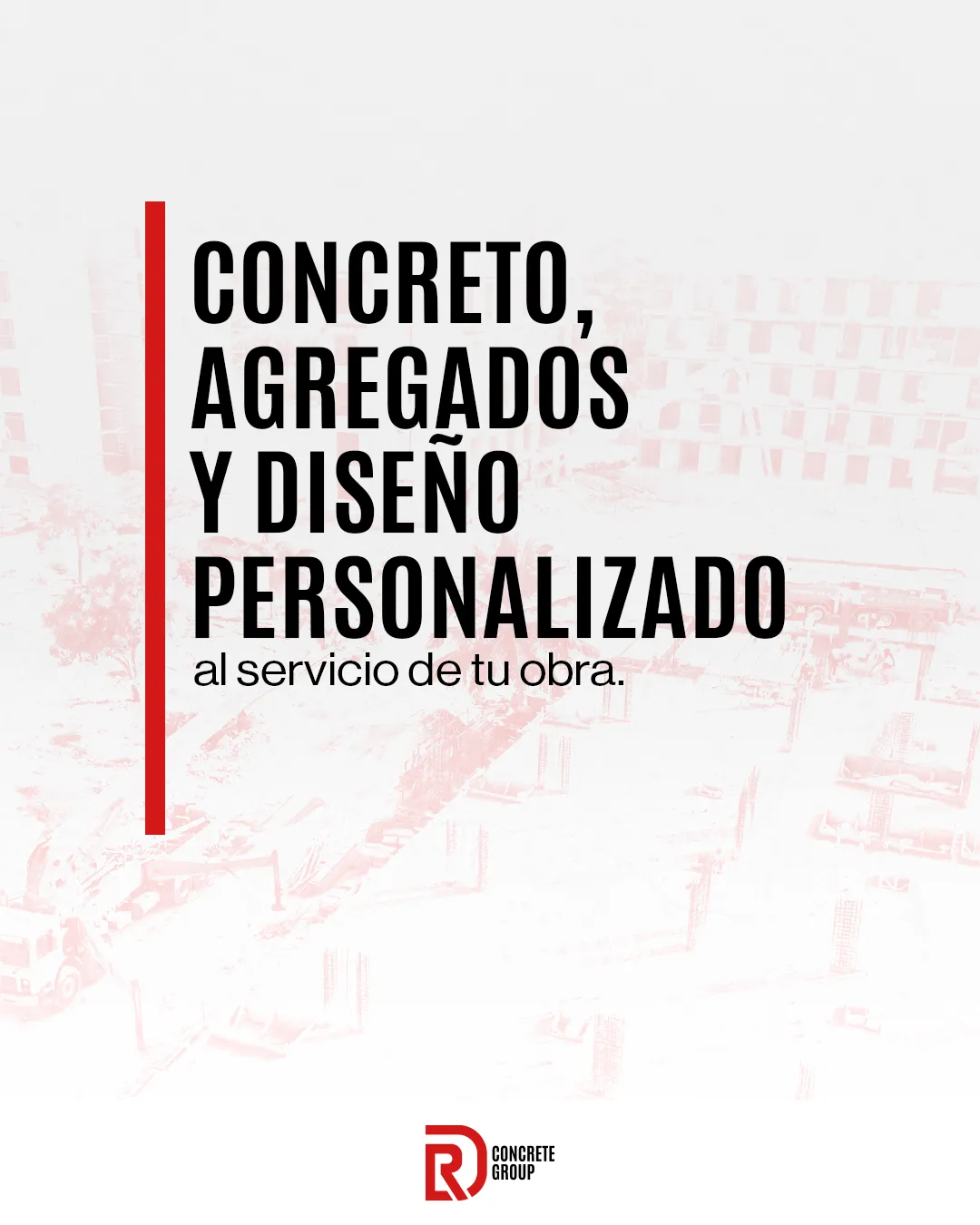 RD Concrete — Pieza para redes