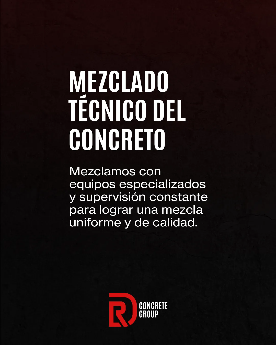 RD Concrete — Pieza para redes