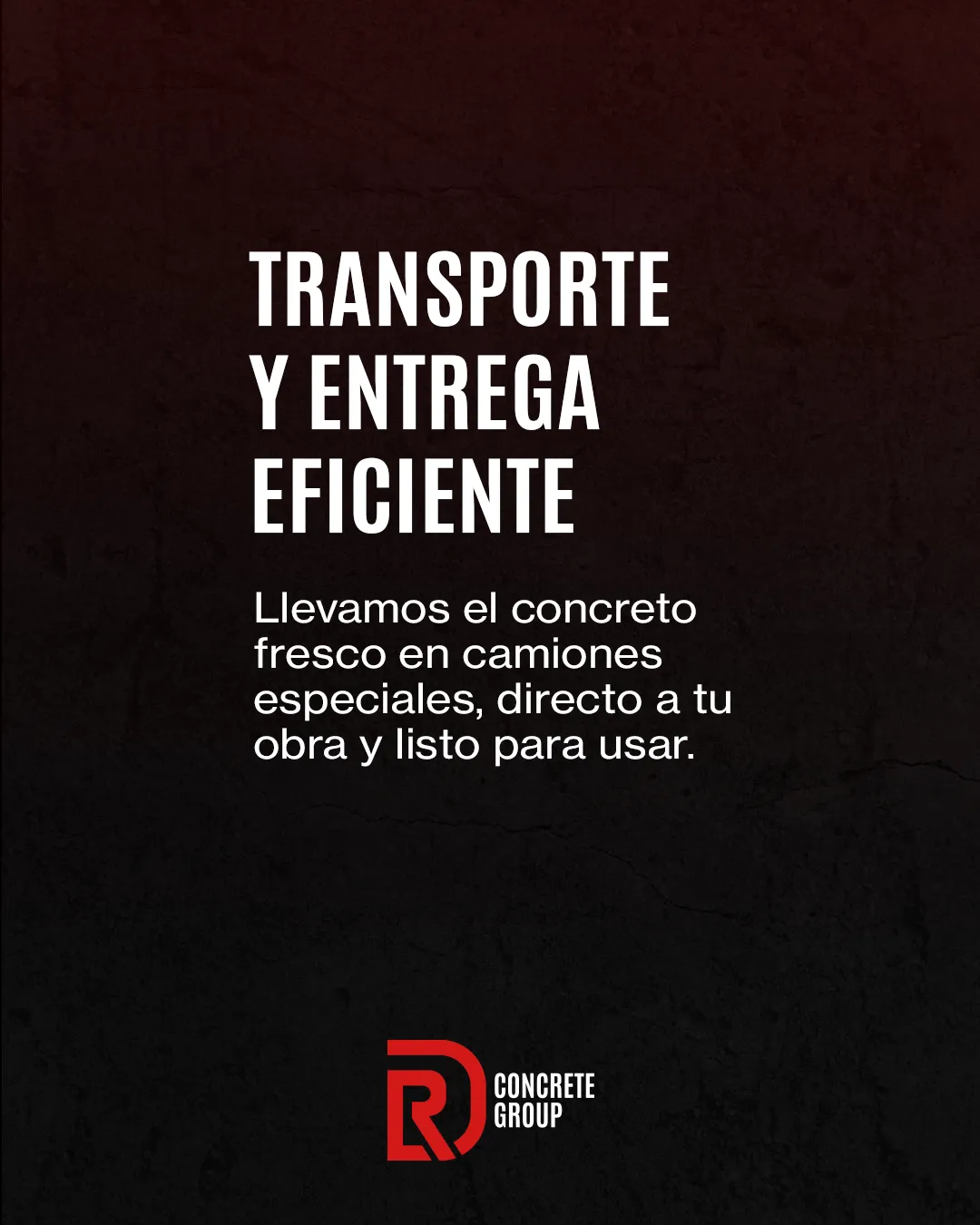 RD Concrete — Pieza para redes