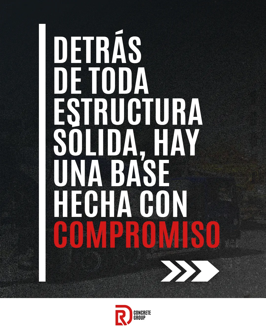 RD Concrete — Pieza para redes