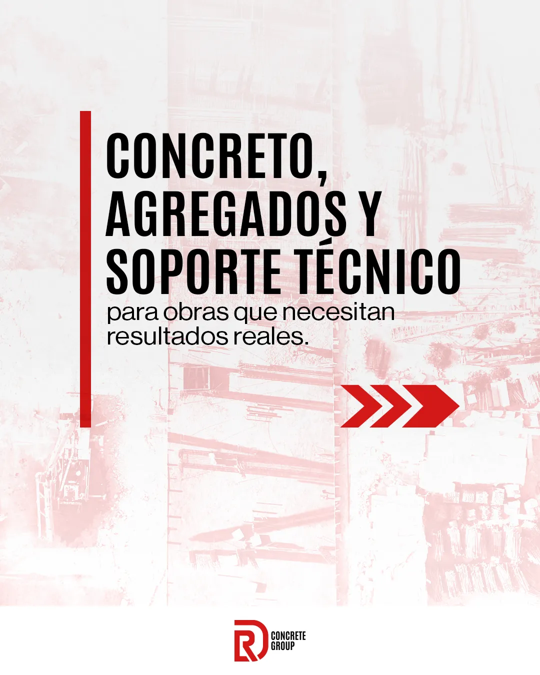 RD Concrete — Pieza para redes