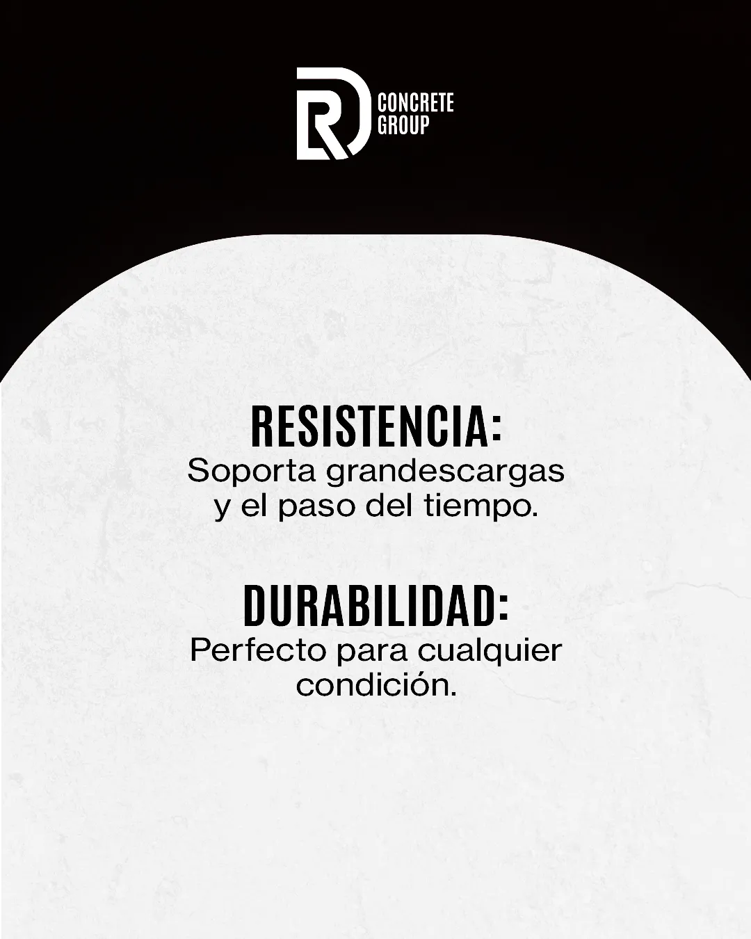 RD Concrete — Pieza para redes
