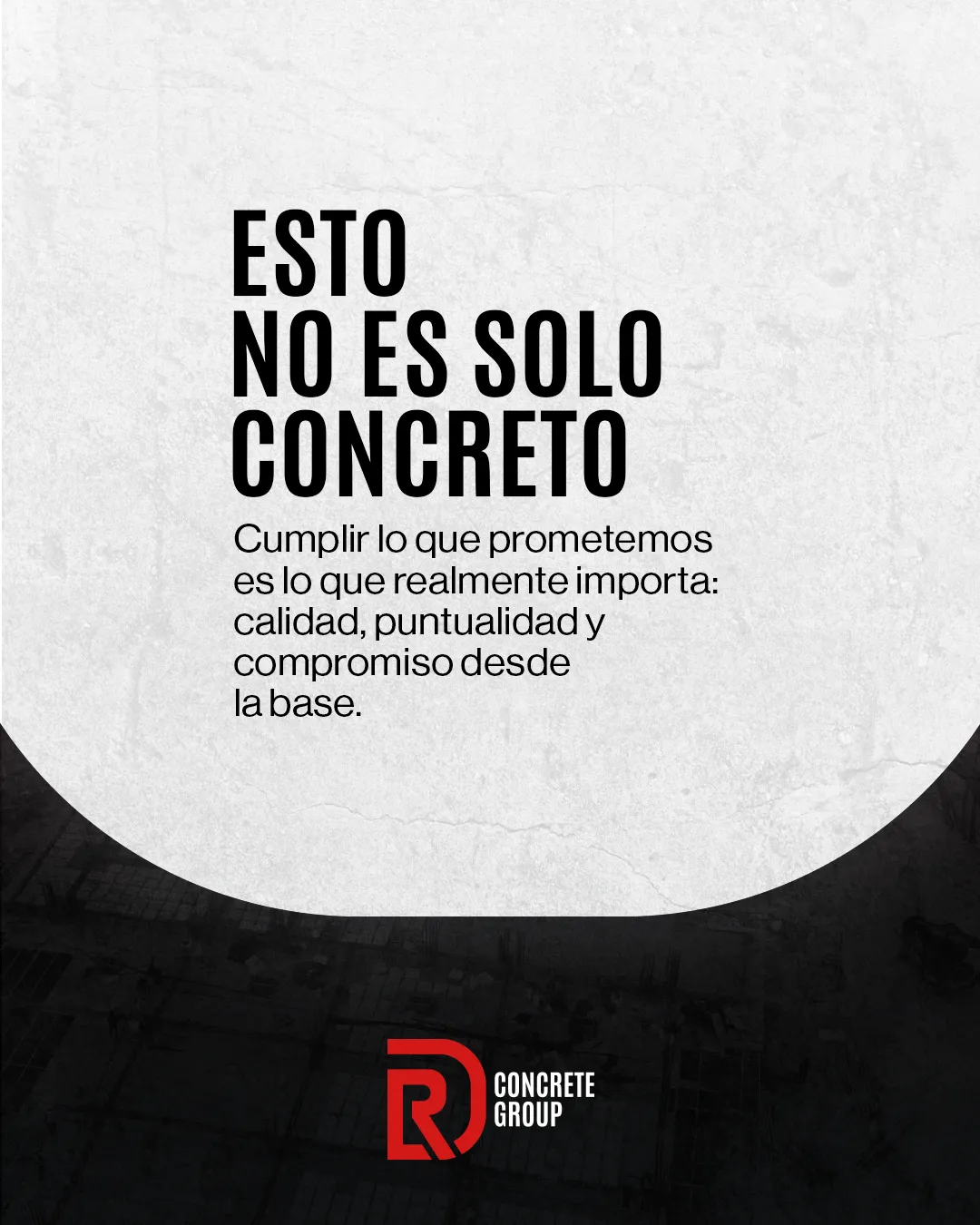 RD Concrete — Pieza para redes
